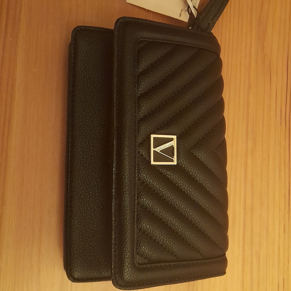 Victorias Secret Black wristlet wallet